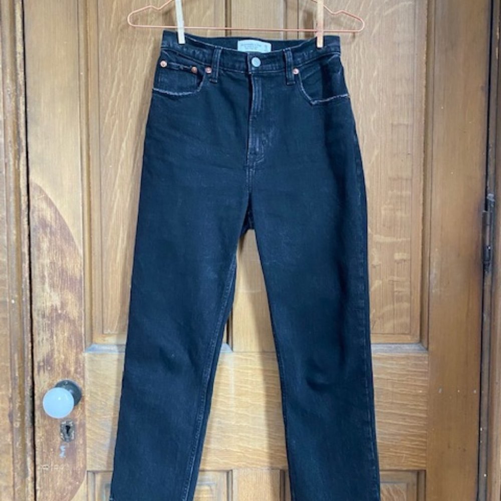 Curve Love Ultra High Rise Ankle Straight Jeans